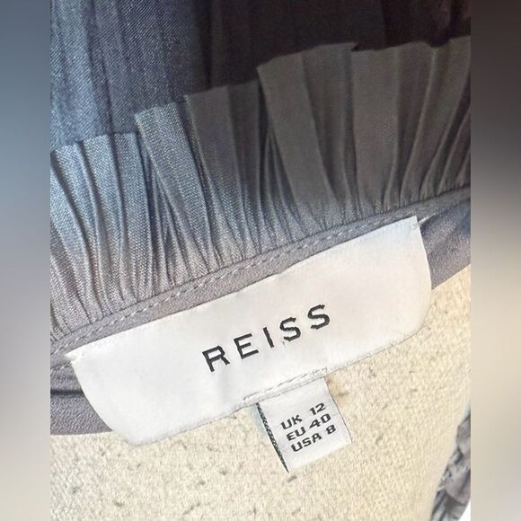 Reiss Lydia Textured Mini Dress size 8 - Picture 5 of 6